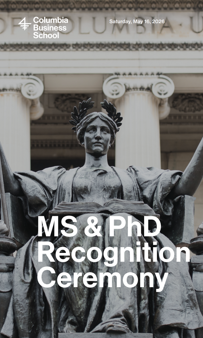 MS and PHD Ceremony Poster